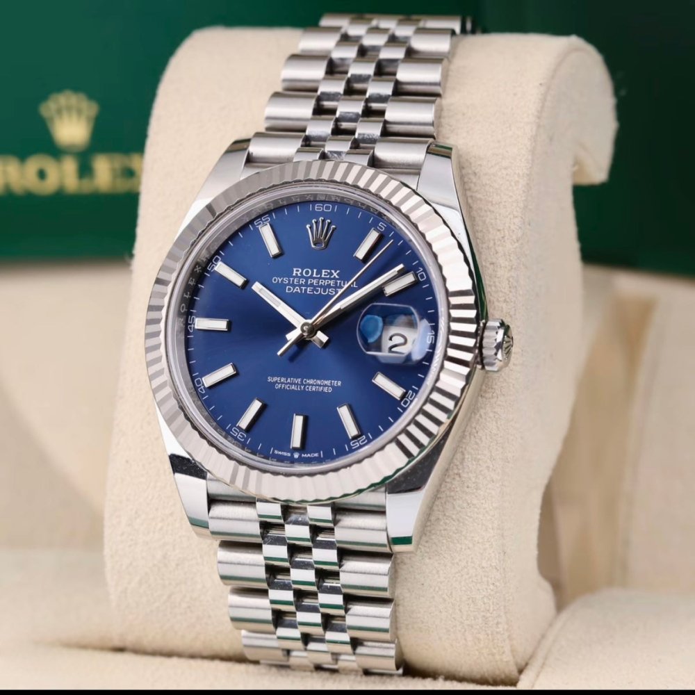 DATEJUST 41 | Blue Dial Jubilee 126334 (ON HOLD) - Prestige Watches AU