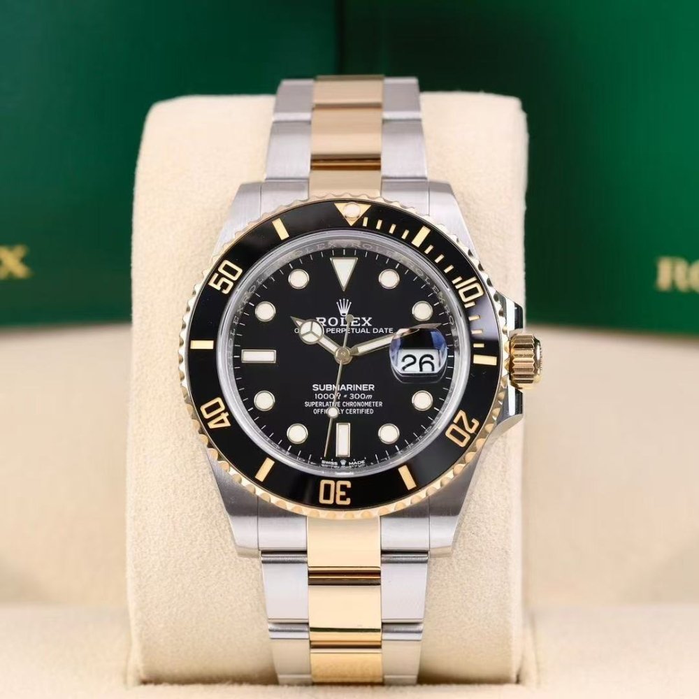 Rolex Submariner Date “Two - Tone Black Sub” – Ref. 126613LN | 2023 Full Set - Prestige Watches AU