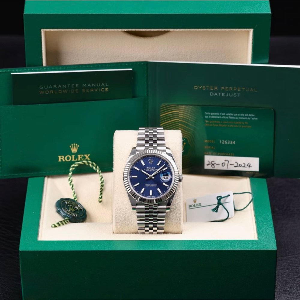DATEJUST 41 | Blue Dial Jubilee 126334 （ON HOLD） - Prestige Watches AU