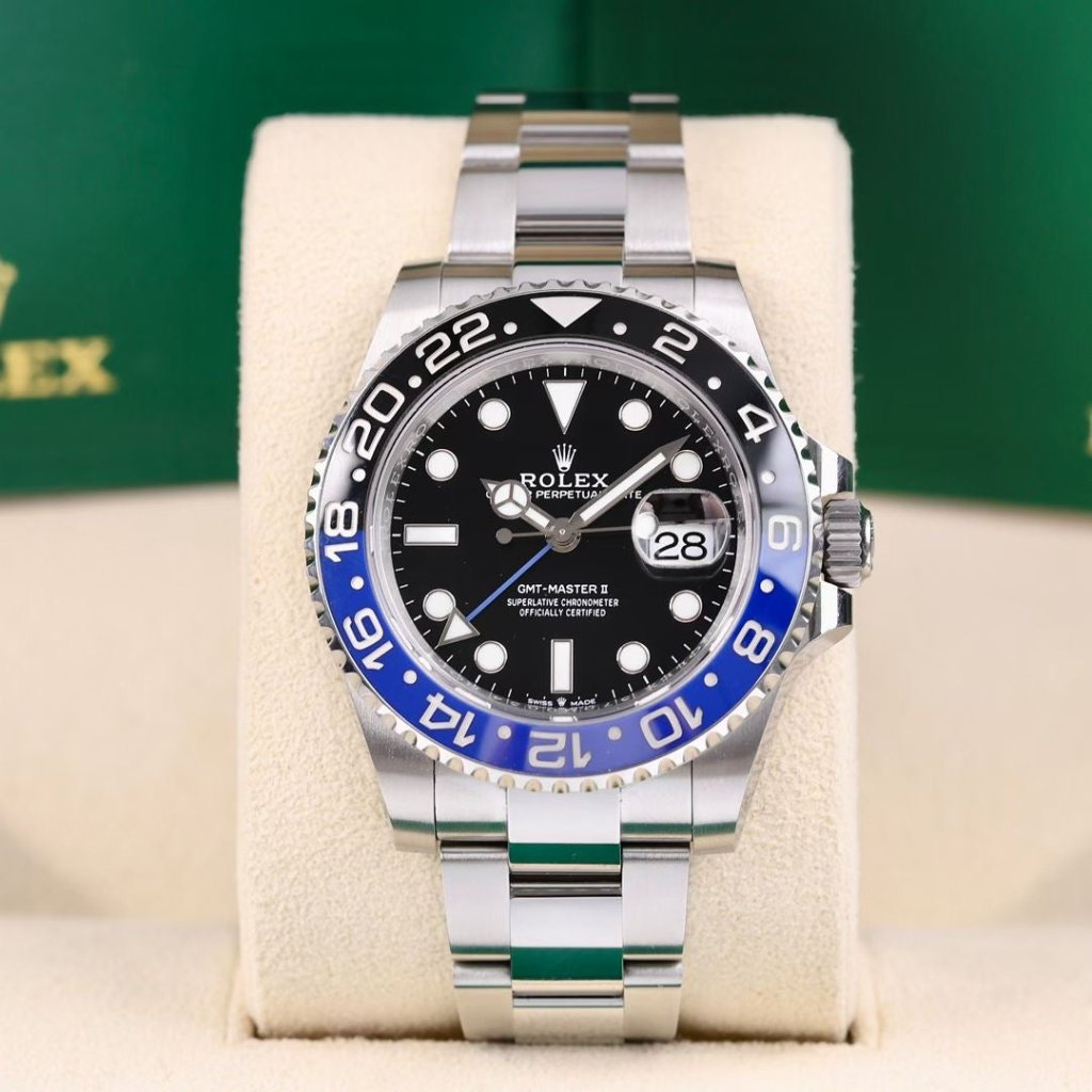 Rolex GMT - Master II “Batman” – Ref. 126710BLNR (2025 Full Set) - Prestige Watches AU